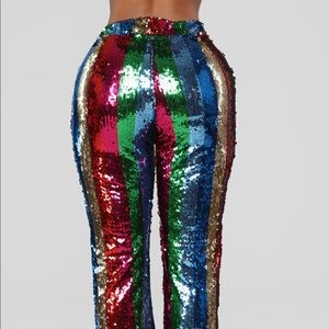 Sequin pant